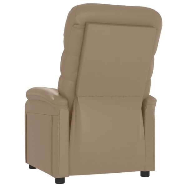 Reclinerfåtölj cappuccino konstläder