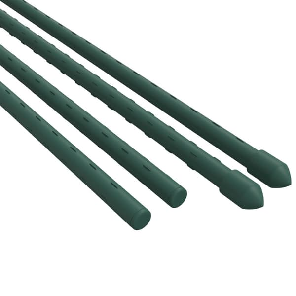 Växtstöd 30 st grön 90 cm stål
