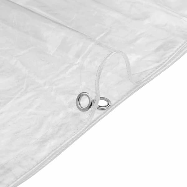 Växtskydd Transparent 4 x 6 m PVC