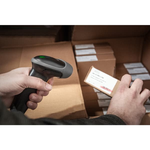 Digitus DA-8100 Handhållen steckkodsläsare 1D/2D CMOS Svart