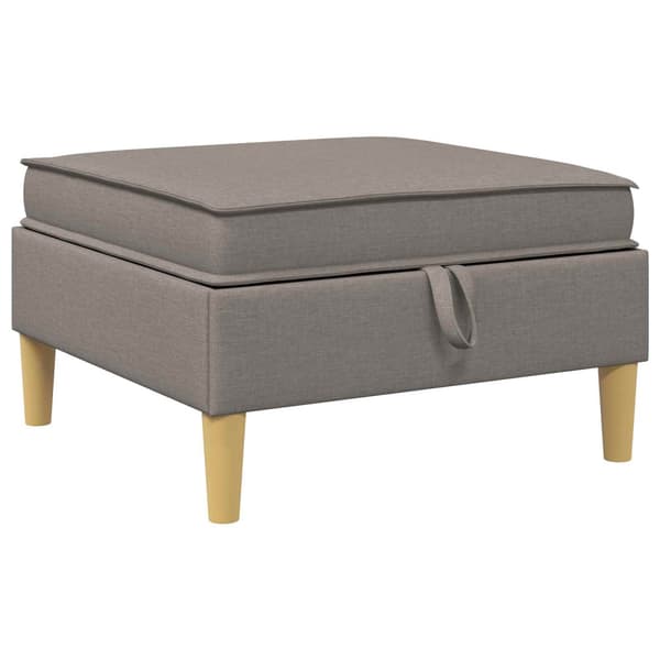 Modulsoffor med förvaring 6 st Taupe Tyg