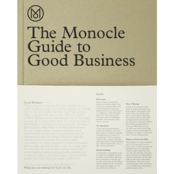 The Monocle Guide to Good Business (inbunden, eng)