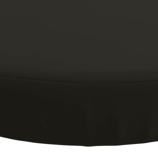 Sittkuddar SOEST 4 st 100% Polyester Svart Ø 35 x 7 cm