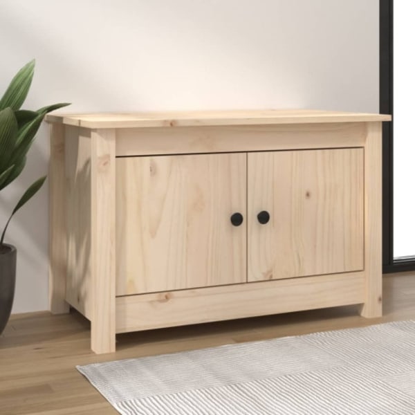 Skoskåp 70x38x45,5 cm massiv furu