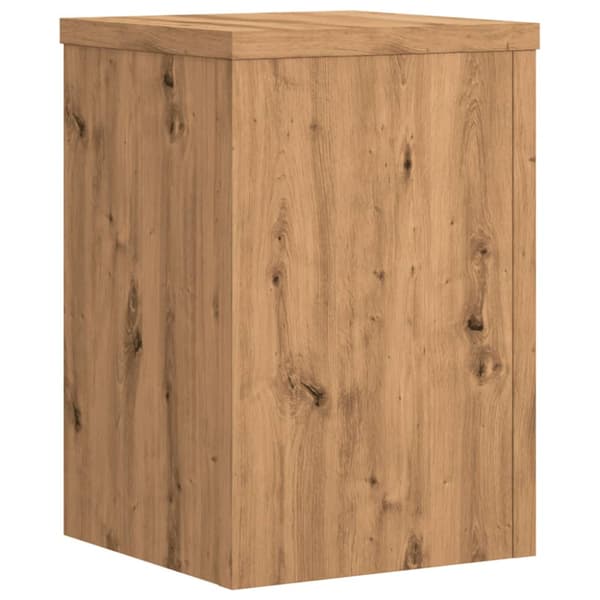 Växtställ 2 st ek 20x20x30 cm konstruerat trä