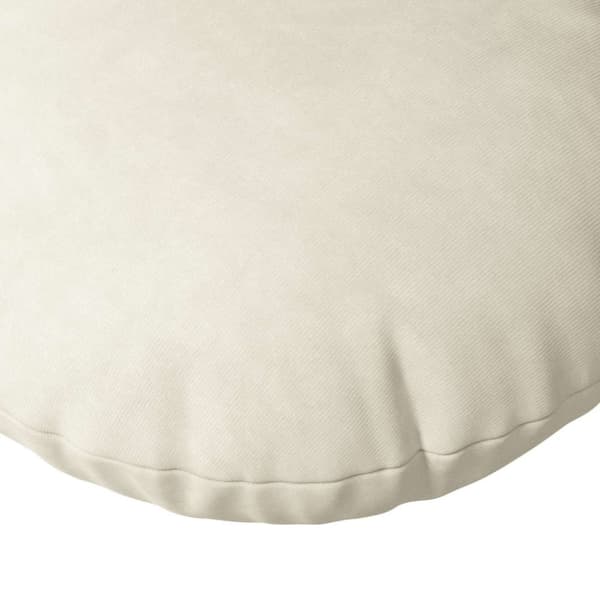 Sittkuddar 2 pcs Kräm Ø30 x 13 cm Sammet