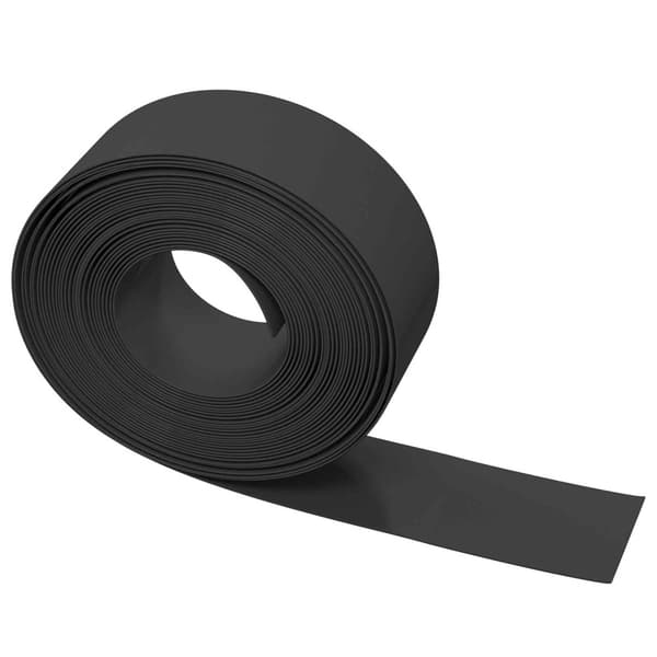 Trädgårdskant 25 m 20 cm PE Svart