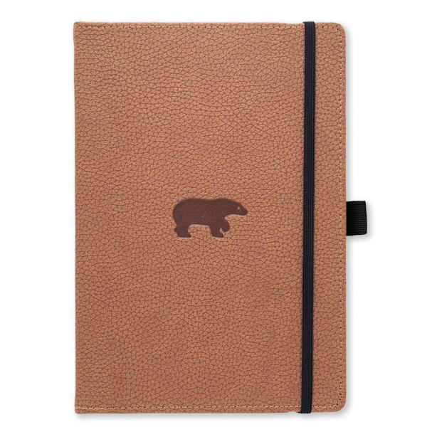 Dingbats* Wildlife A5+ Plain - Brown Bear Notebook