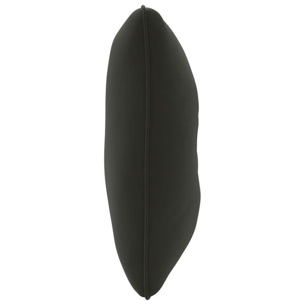 Ryggkudde PUTTEN 100% Polyester Svart 70 x 40 x 10 cm