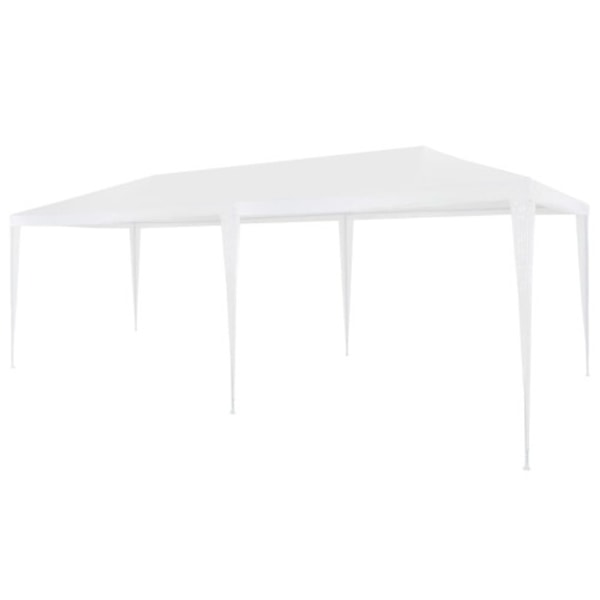 Partytält PE 3x6 m vit