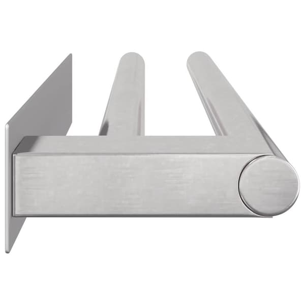 Handdukshållare Silver 40 x 9 x 4 cm Rostfritt stål