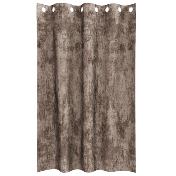 Sammetsgardiner 2 pcs Cappuccino 175 x 140 cm Sammet