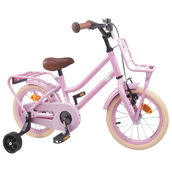 Barncykel 12 Tum för 2-4 åringar Ljusrosa