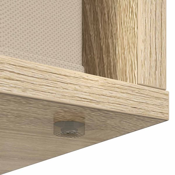 Sideboard med låda Sonoma-ek 59,5 x 27 x 57 cm
