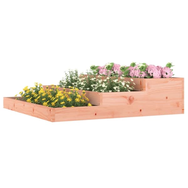 Odlingslåda 107x107x27 cm massiv douglas