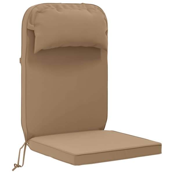 Solsängkudde 100% Polyester Taupe 55 x 124 x 5 cm