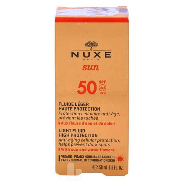 Nuxe Sun Light Fluid High Protection SPF50 50 ml Dam