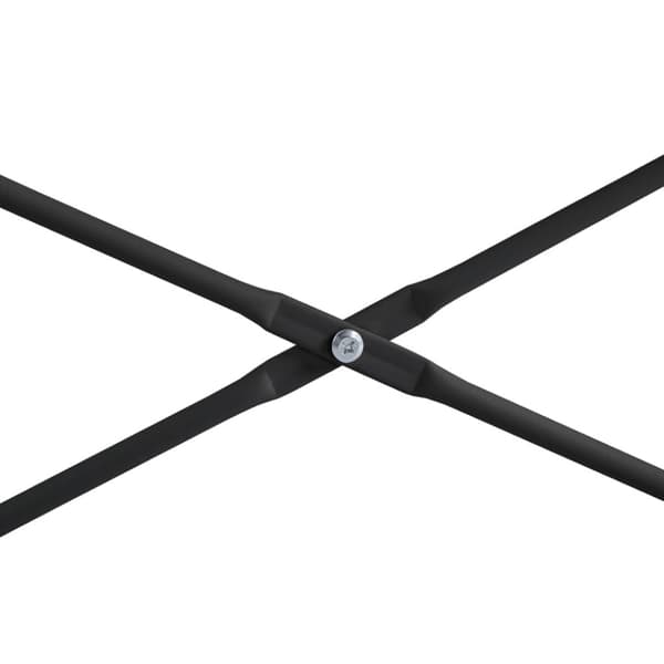 Datorbord svart 110x60x70 cm spånskiva