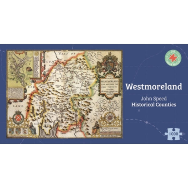 Westmoreland Historical 1610 Map 1000 Piece Puzzle
