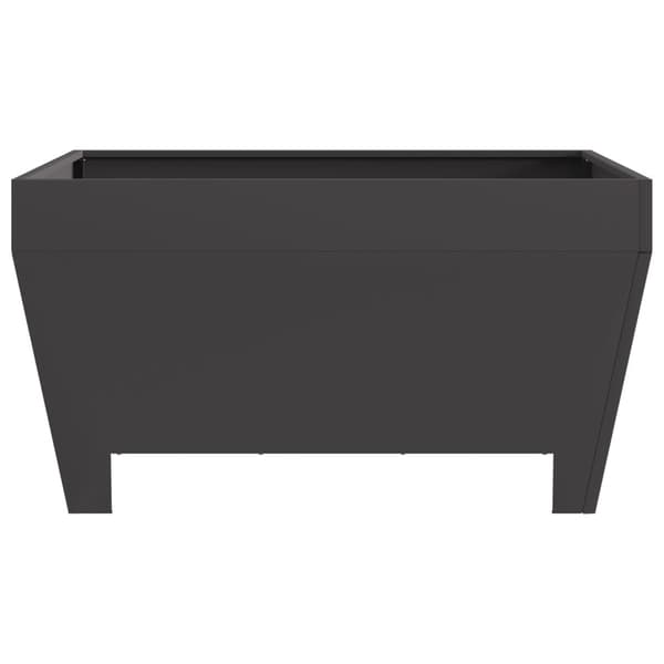 Eldstad Svart 80 x 80 x 43 cm Stål