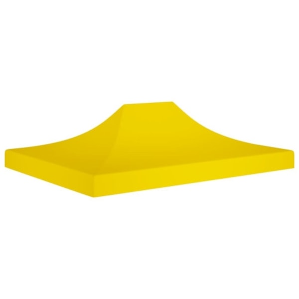 Tak till partytält 4x3 m gul 270 g/m²