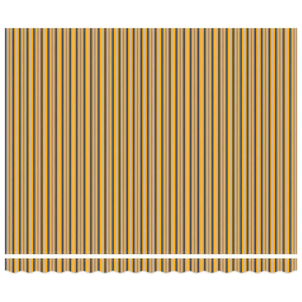 Markis tyg med Flerfärgsdesign 400 × 350 cm Polyester