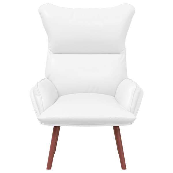 fåtölj Vit 69 x 74 x 93 cm Konstläder