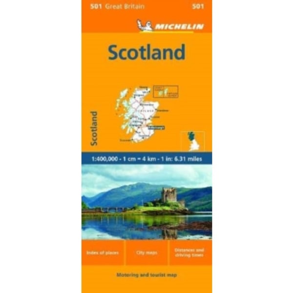 Scotland - Michelin Regional Map 501