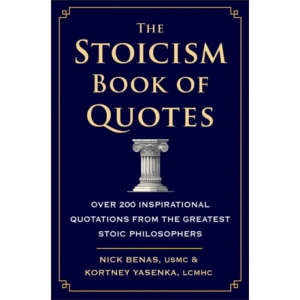 The Stoicism Book of Quotes (inbunden, eng)