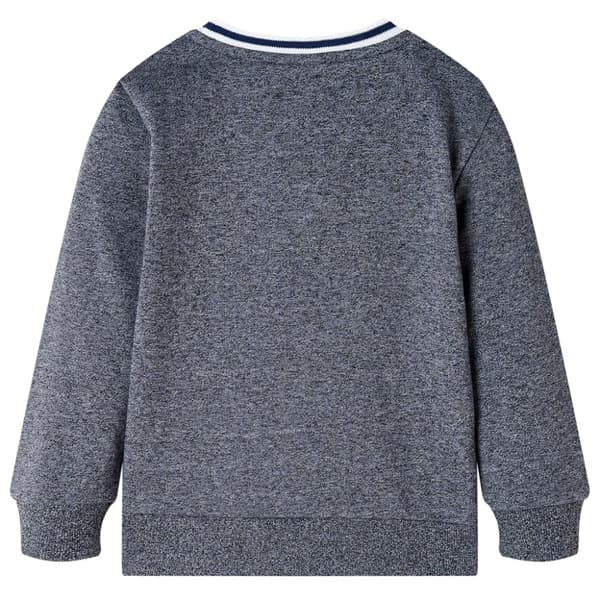 Tröja för barn marinmelange 116