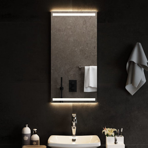 Badrumsspegel LED 40x80 cm