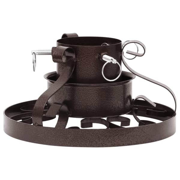 Julgransfot antik koppar 29x29x15,5 cm