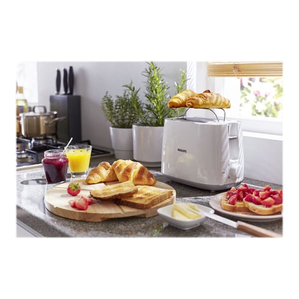 Philips Daily Collection HD2581 - brödrost - vit