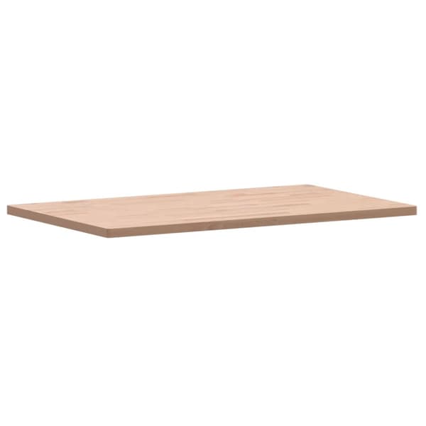 Bordsskiva 100x60x2,5 cm rektangulär massivt bokträ