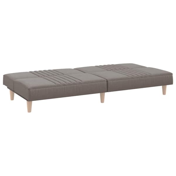 Bäddsoffa taupe tyg