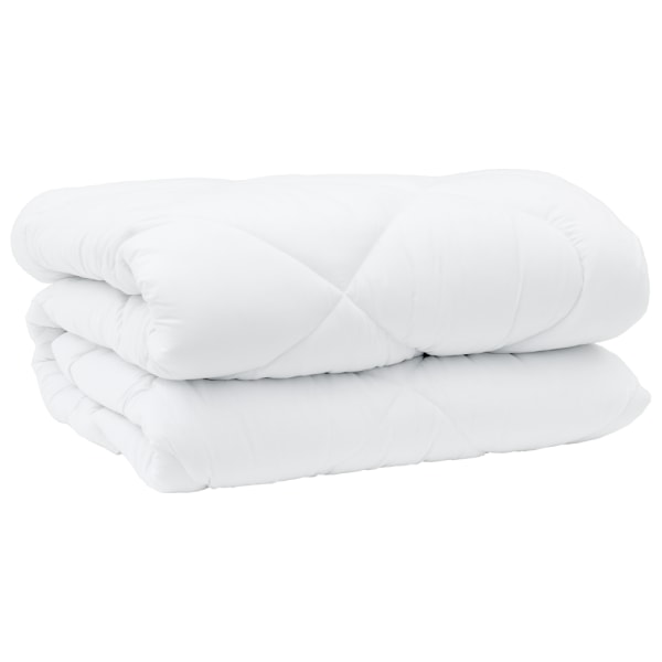 Vinter Täcke med kudde 3 pcs Vit Mikrofiber