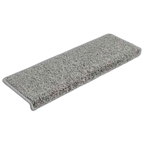 Trappmattor 20 st 65x21x4 cm grå rektangulär kant
