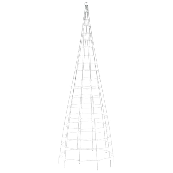 LED julgran 550 LED blå 300 cm