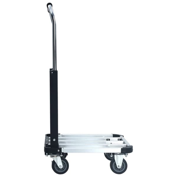 Hopfällbar säckkärra 150 kg aluminium silver