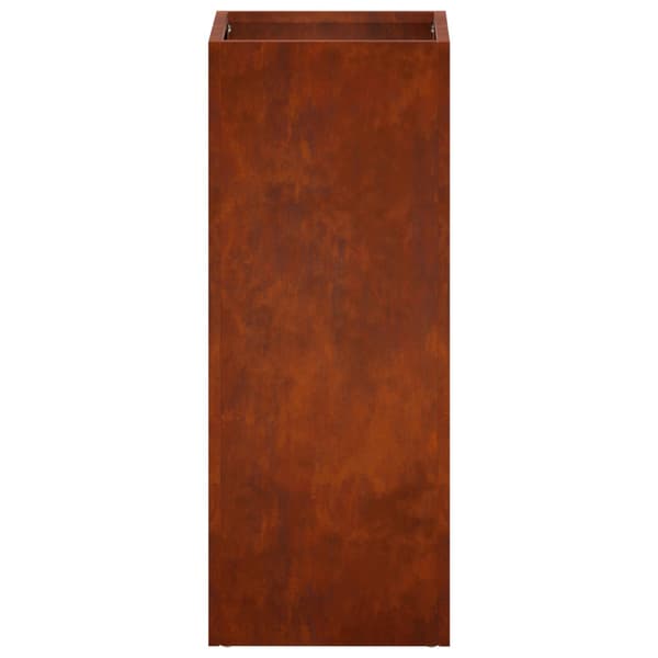 Trädgårdsplanterare 2 st Rostig 20 x 20 x 40 cm