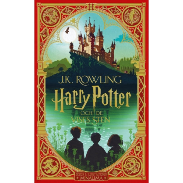 Harry Potter och de vises sten (jubileumsutgåva av MinaLima) (inbunden)