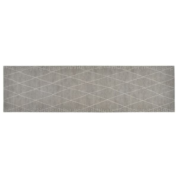 Köksmatta maskintvättbar romb 45x150 cm sammet