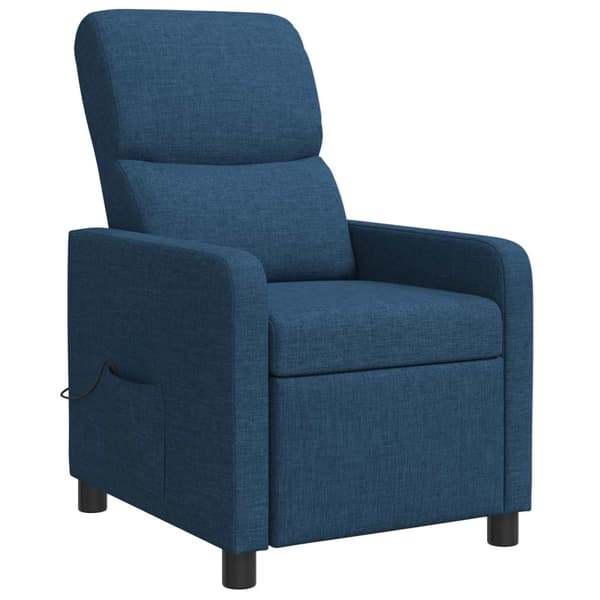 Recliner Blå Tyg