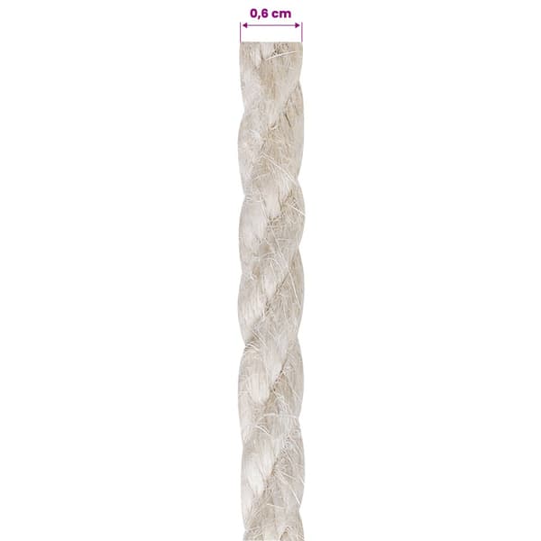 Juterep 6 Vit 100% Tossa jute