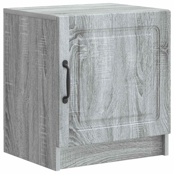 Nattduksbord 2 pcs Grå sonoma-ek 43 x 34,5 x 47 cm