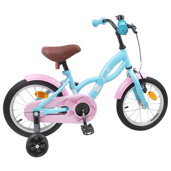 Barncykel 12 Tum för 2-4 åringar Ljusblå
