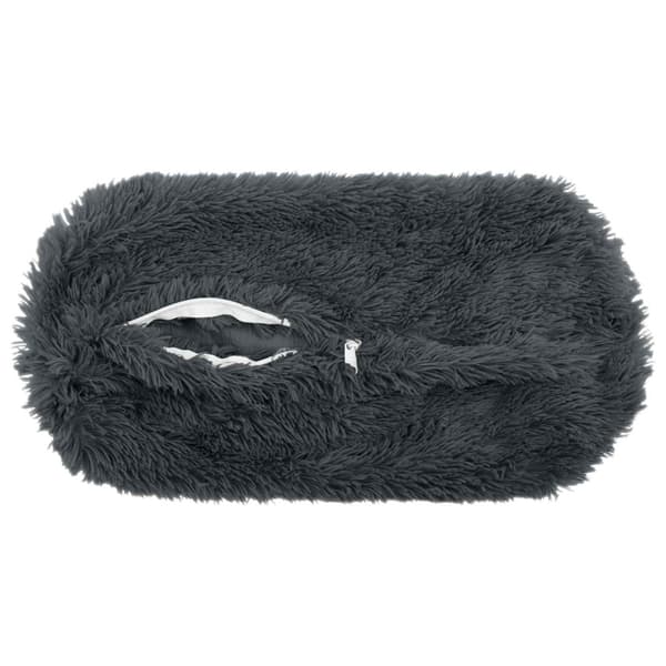 Kudde med kudde HEERLEN 2 st Antracit PV Fleece