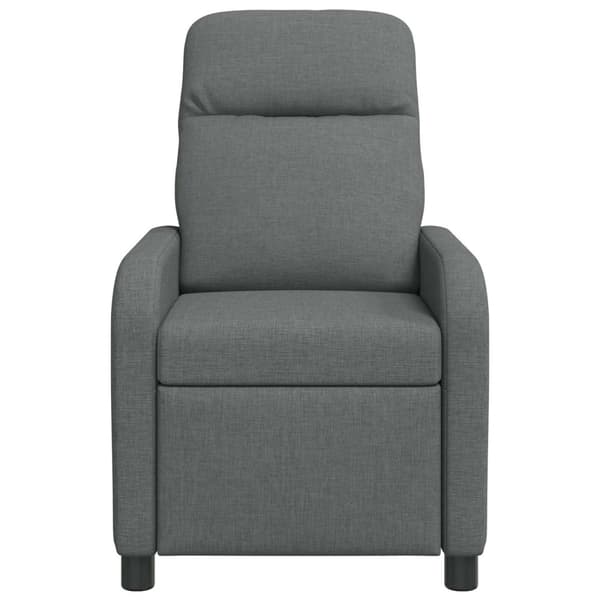 Recliner Mörkgrå Tyg