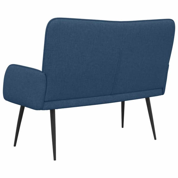 2-sits soffa Blå 115 x 61 x 87 cm tyg