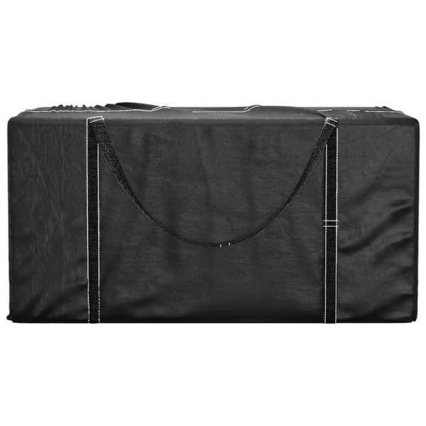Dynväska svart 150x75x75 cm polyeten
